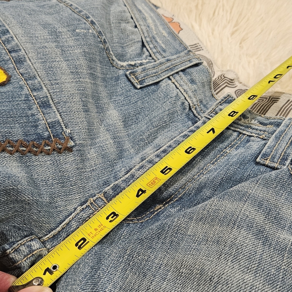 Joystick Patchwork Flare Jeans - image 5